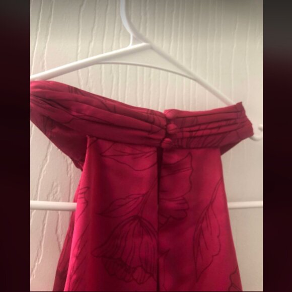 Joie Cedra Floral Fuchsia Halter Top Sz L - Picture 7 of 9